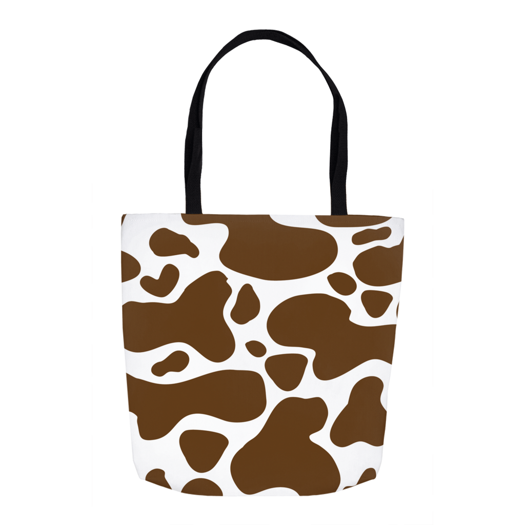 Cowhide Brown Tote-1
