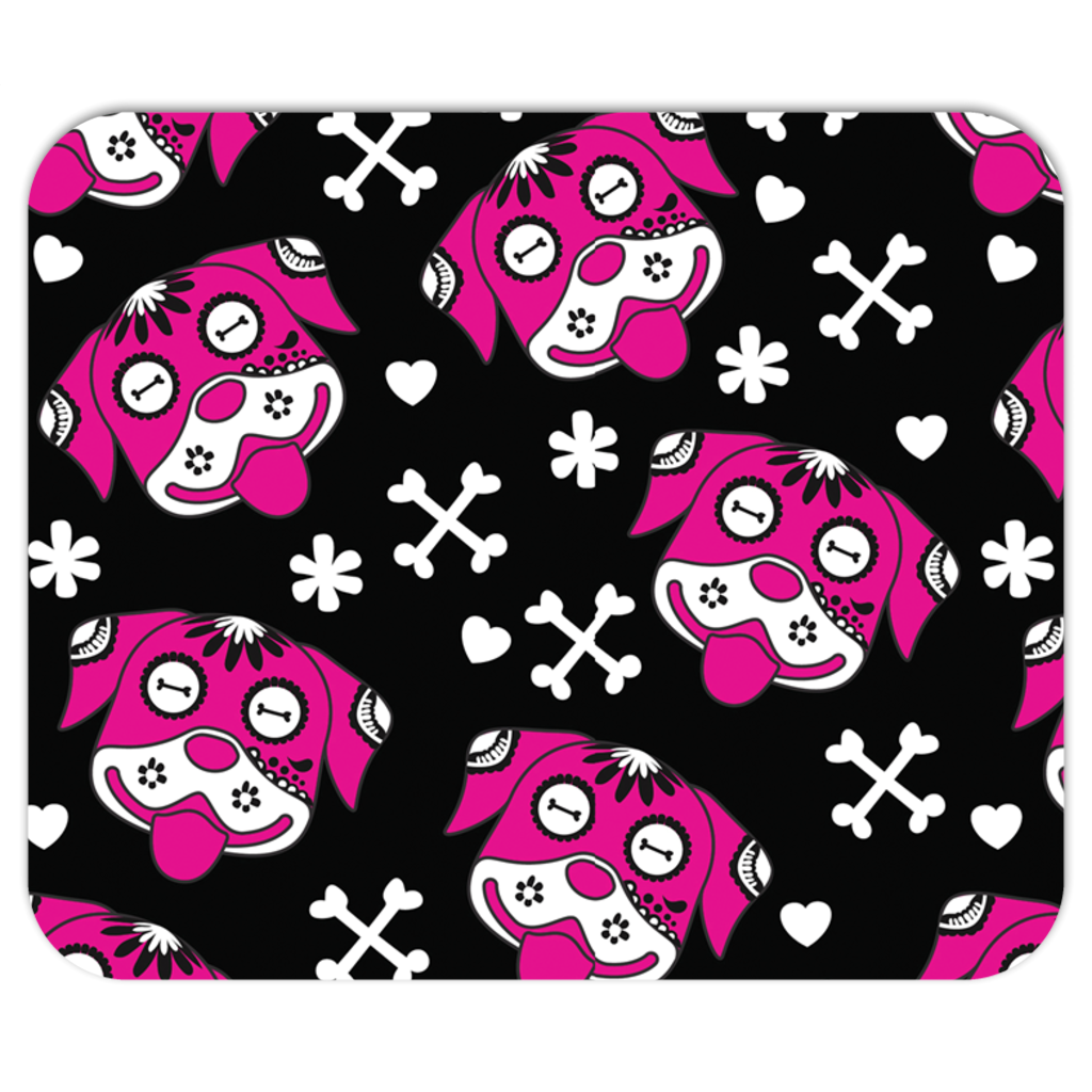 Day of the Dog Pink Mousepad-0