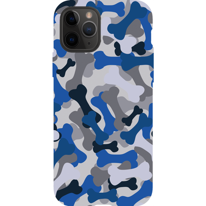 Bone Camo Blue Phone Cases-0