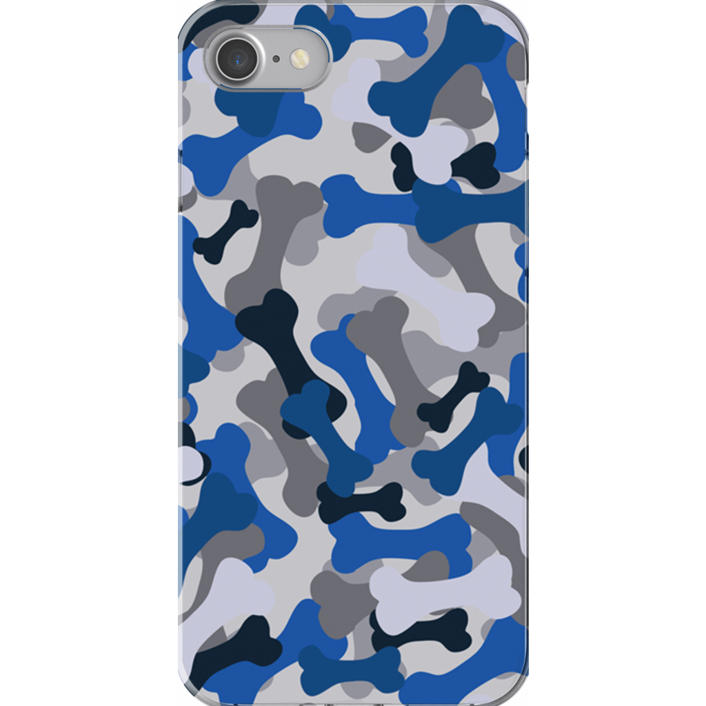 Bone Camo Blue Phone Cases-2
