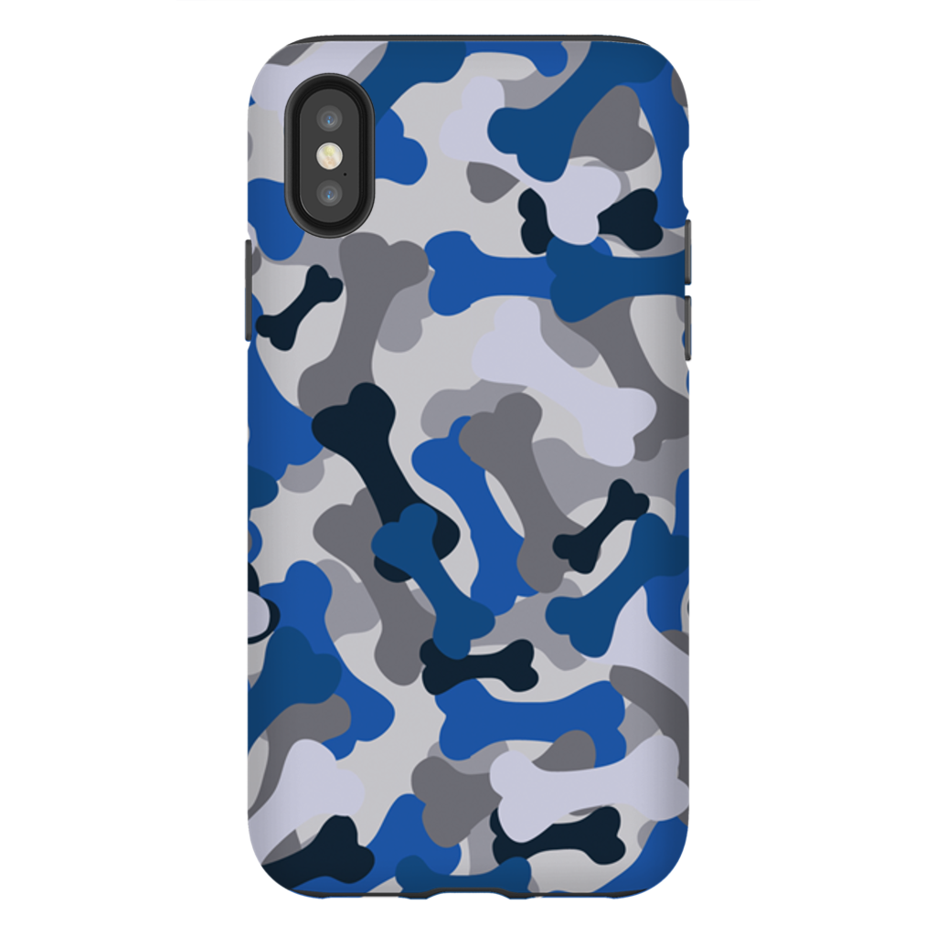 Bone Camo Blue Phone Cases-20