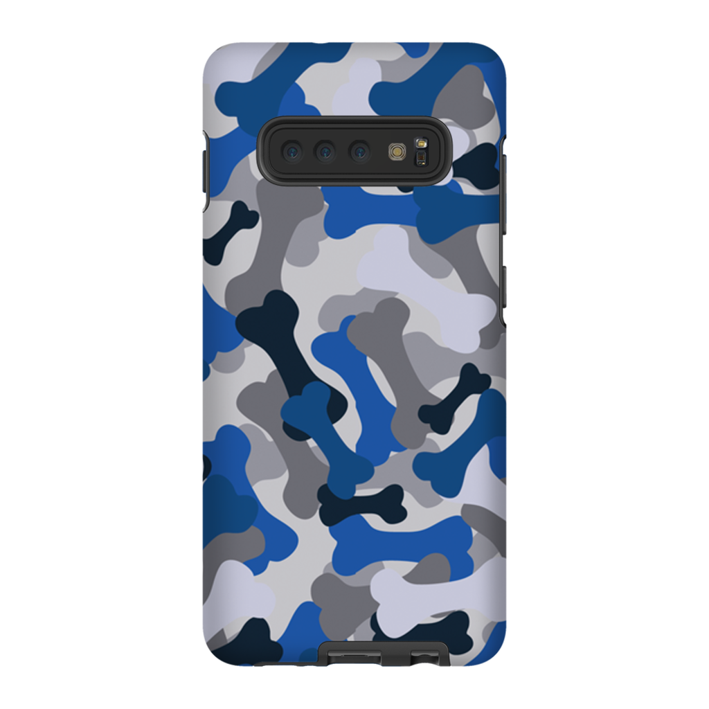 Bone Camo Blue Phone Cases-23