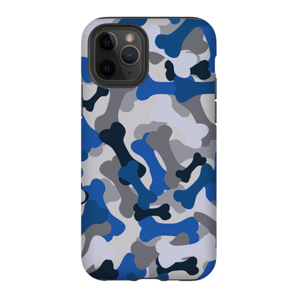 Bone Camo Blue Phone Cases-17