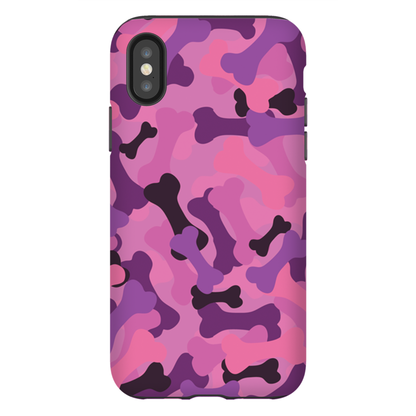 Bone Camo Pink Phone Cases-12