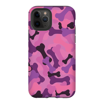 Bone Camo Pink Phone Cases-14