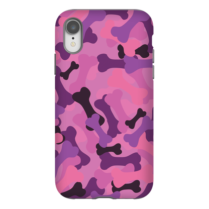 Bone Camo Pink Phone Cases-16