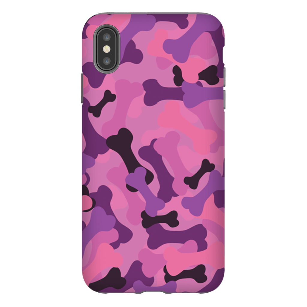 Bone Camo Pink Phone Cases-18