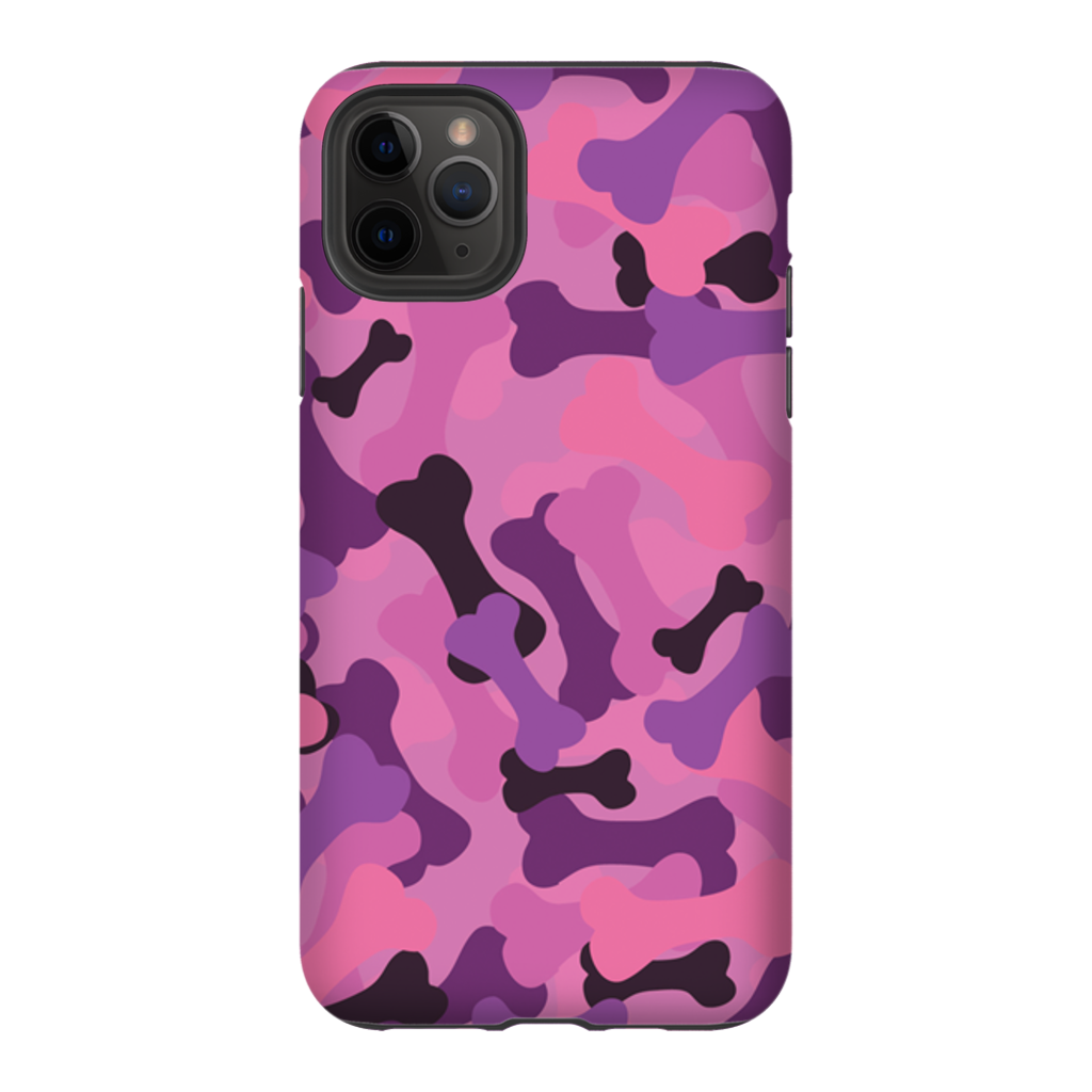 Bone Camo Pink Phone Cases-15