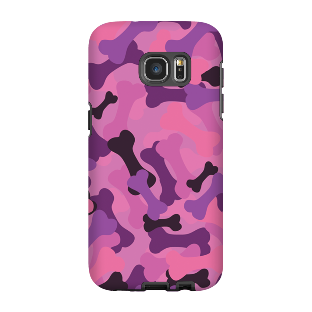 Bone Camo Pink Phone Cases-19