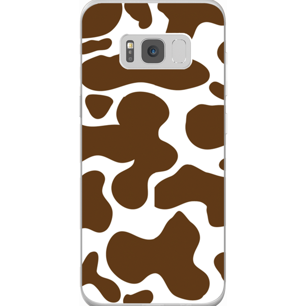 Cowhide Brown Phone Cases-4