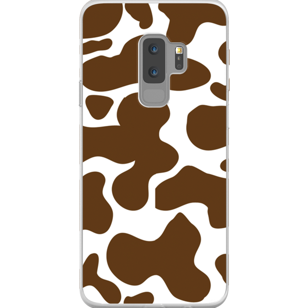 Cowhide Brown Phone Cases-30