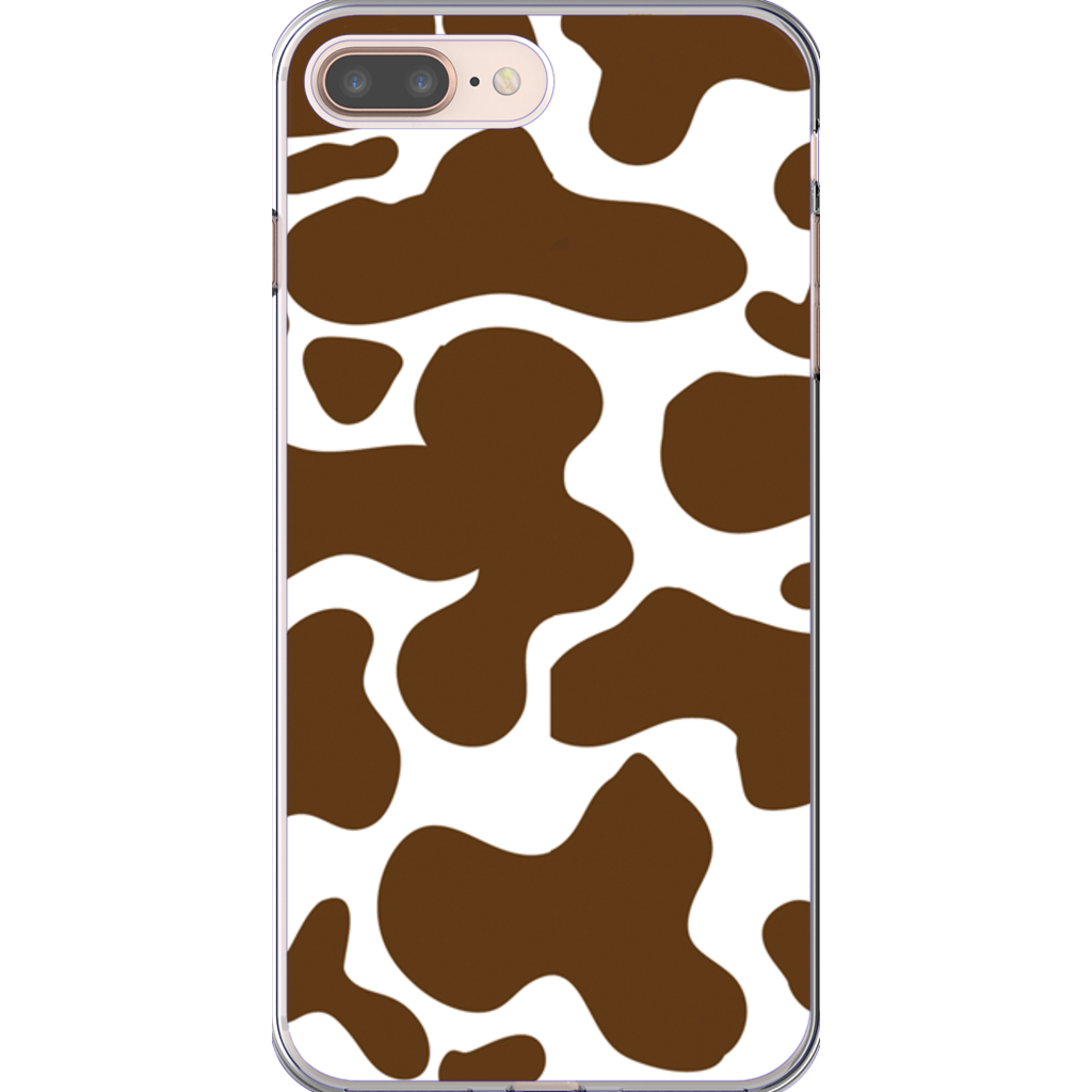 Cowhide Brown Phone Cases-9