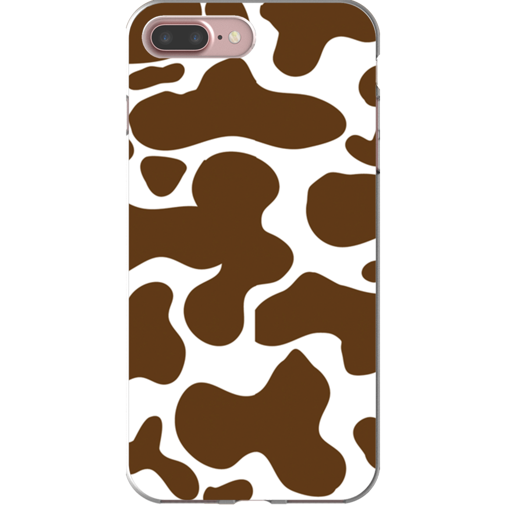 Cowhide Brown Phone Cases-6