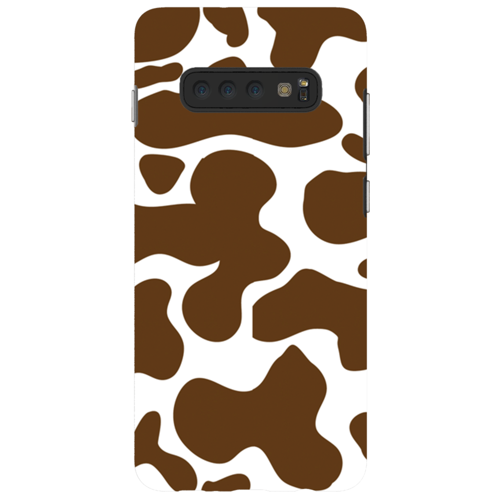Cowhide Brown Phone Cases-36