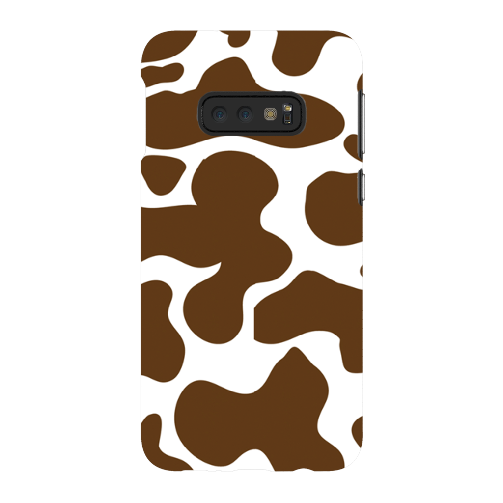 Cowhide Brown Phone Cases-34