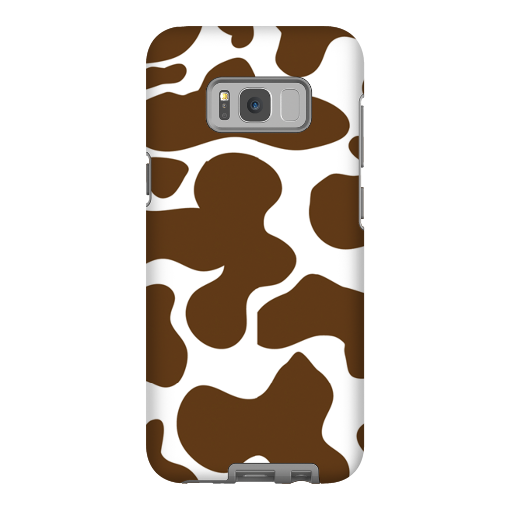 Cowhide Brown Phone Cases-27