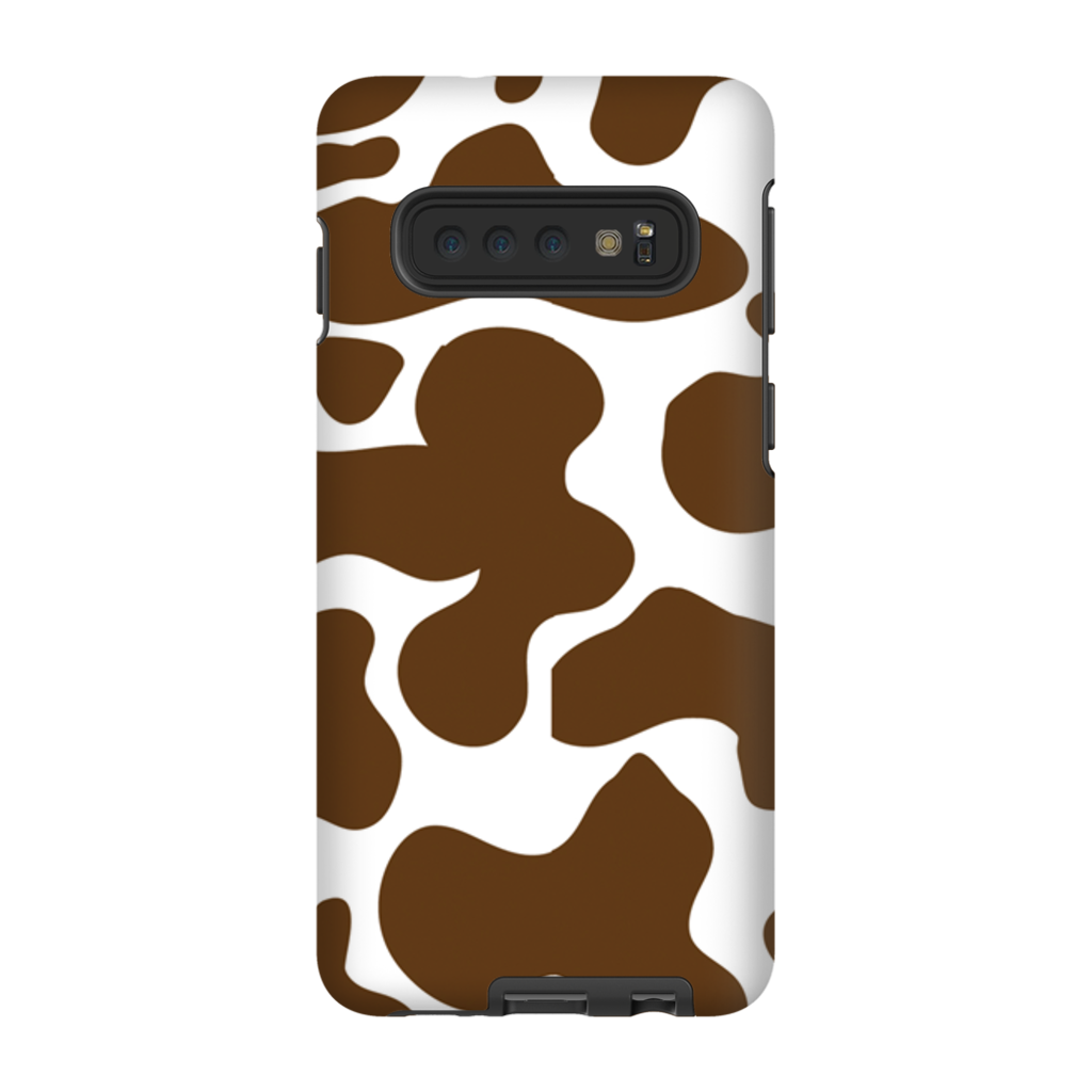 Cowhide Brown Phone Cases-33