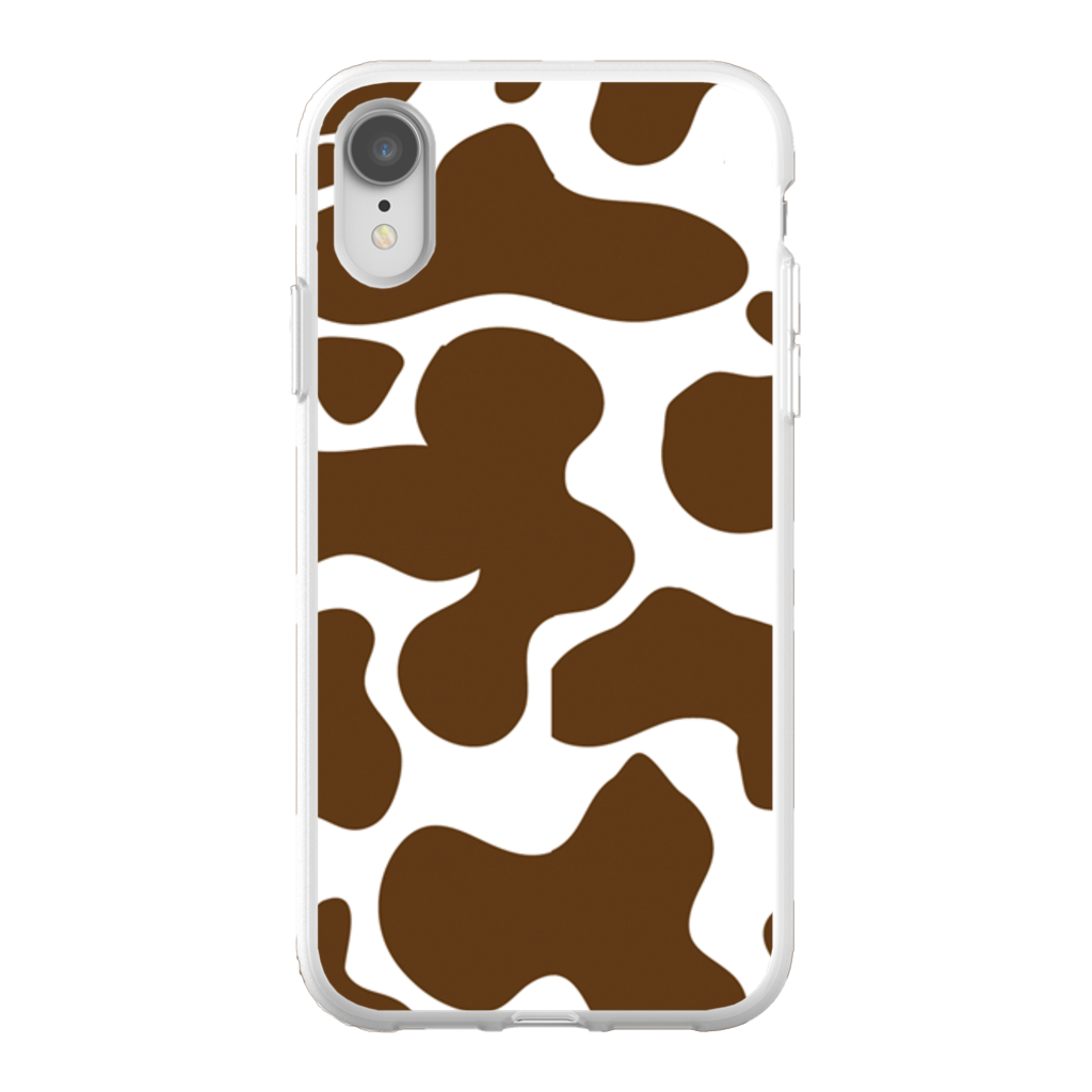 Cowhide Brown Phone Cases-18