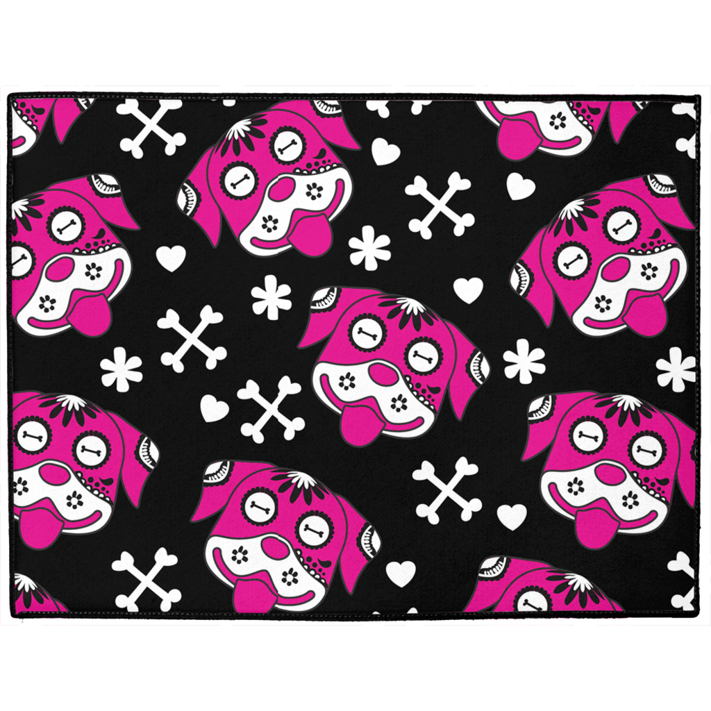 Day of the Dog Pink Dog Mat-0