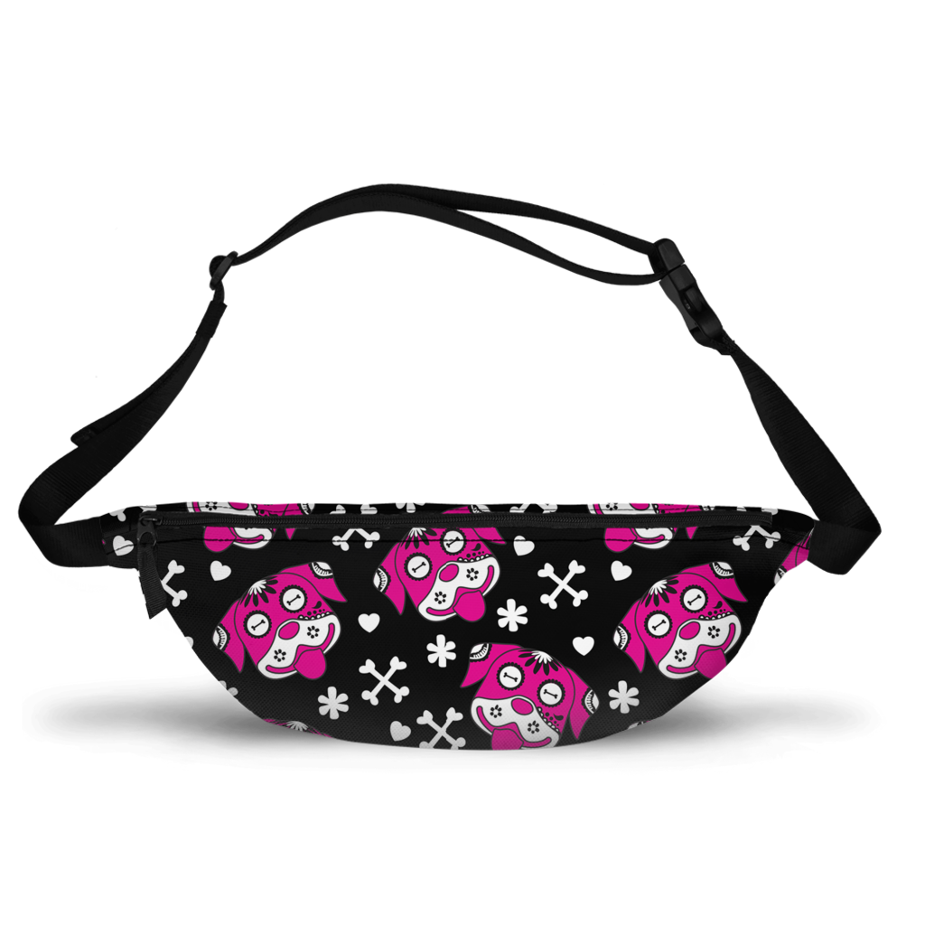 Day of the Dog Pink Fanny Pack-0