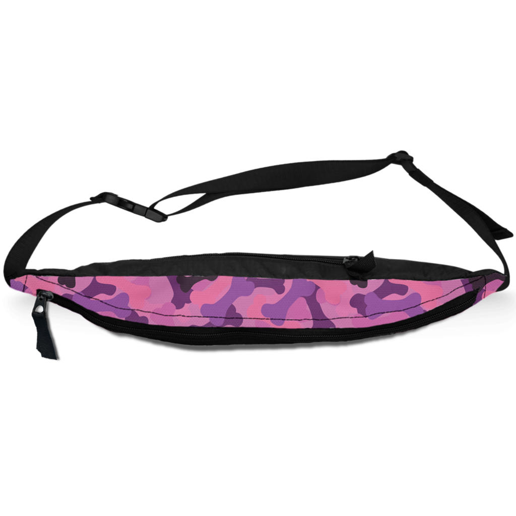 Bone Camo Pink Fanny Pack-1