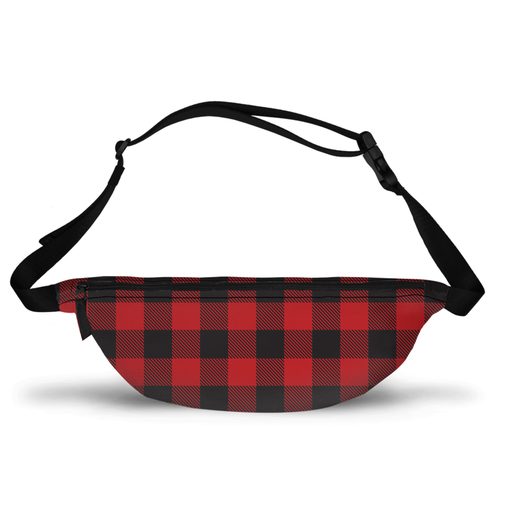 Buffalo Plaid Fanny Pack-0
