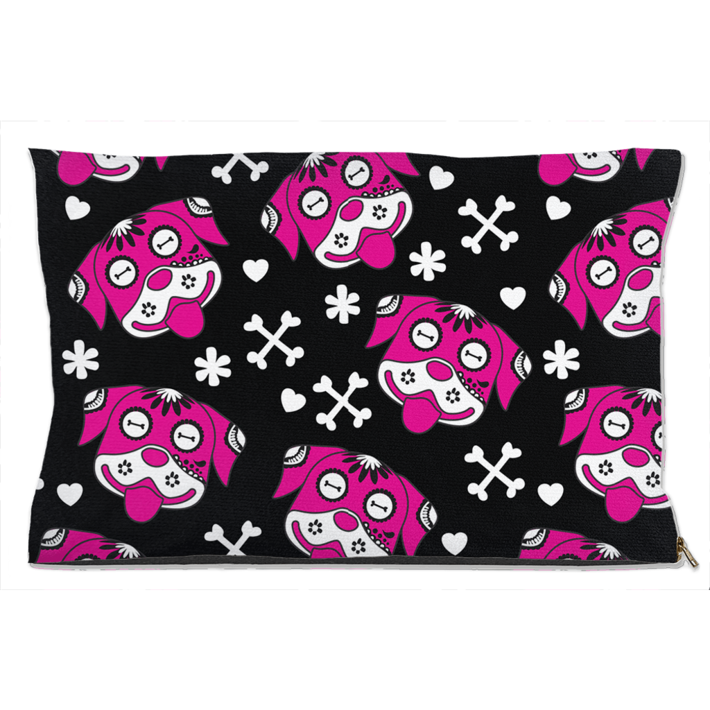 Day of the Dog Pink Dog Bed-0
