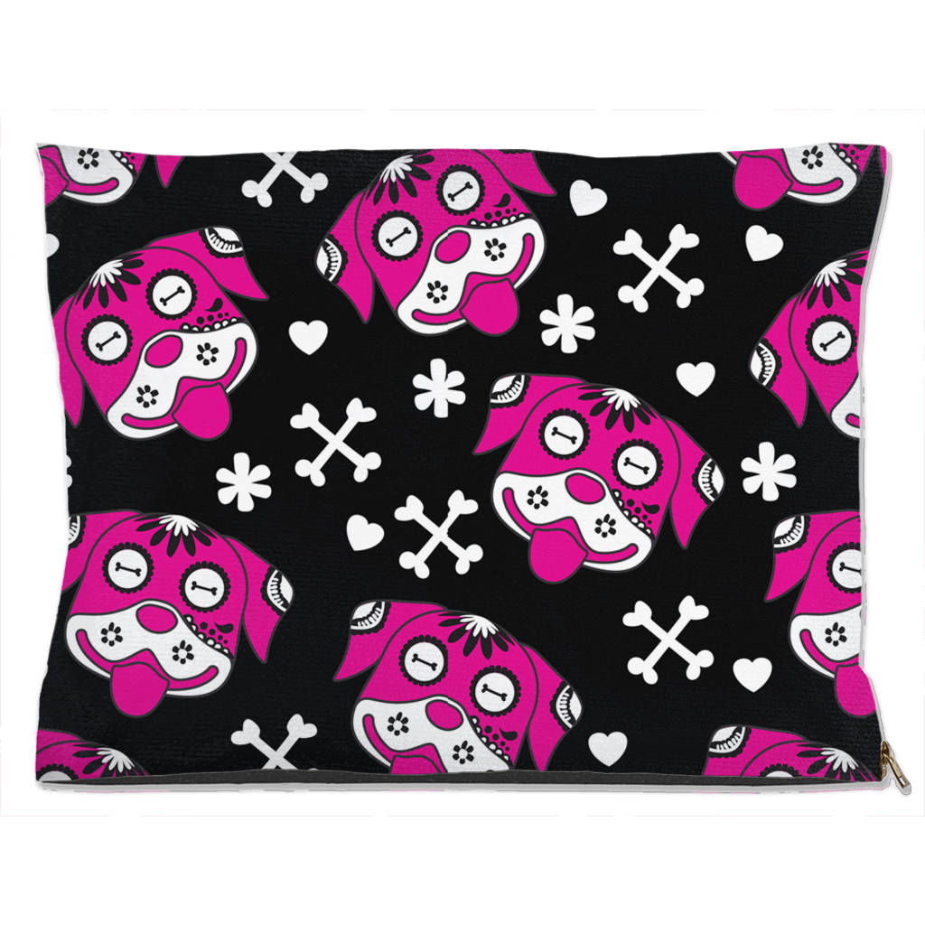 Day of the Dog Pink Dog Bed-2