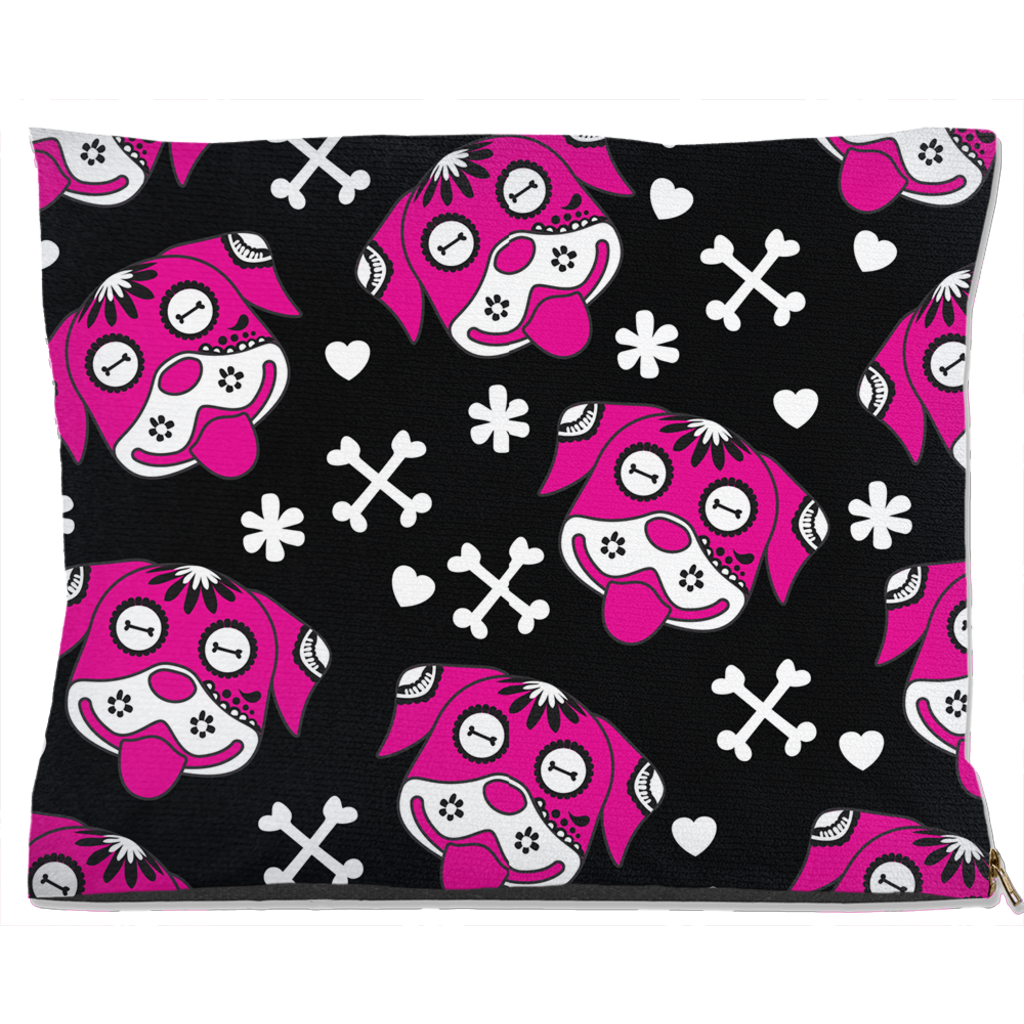 Day of the Dog Pink Dog Bed-4