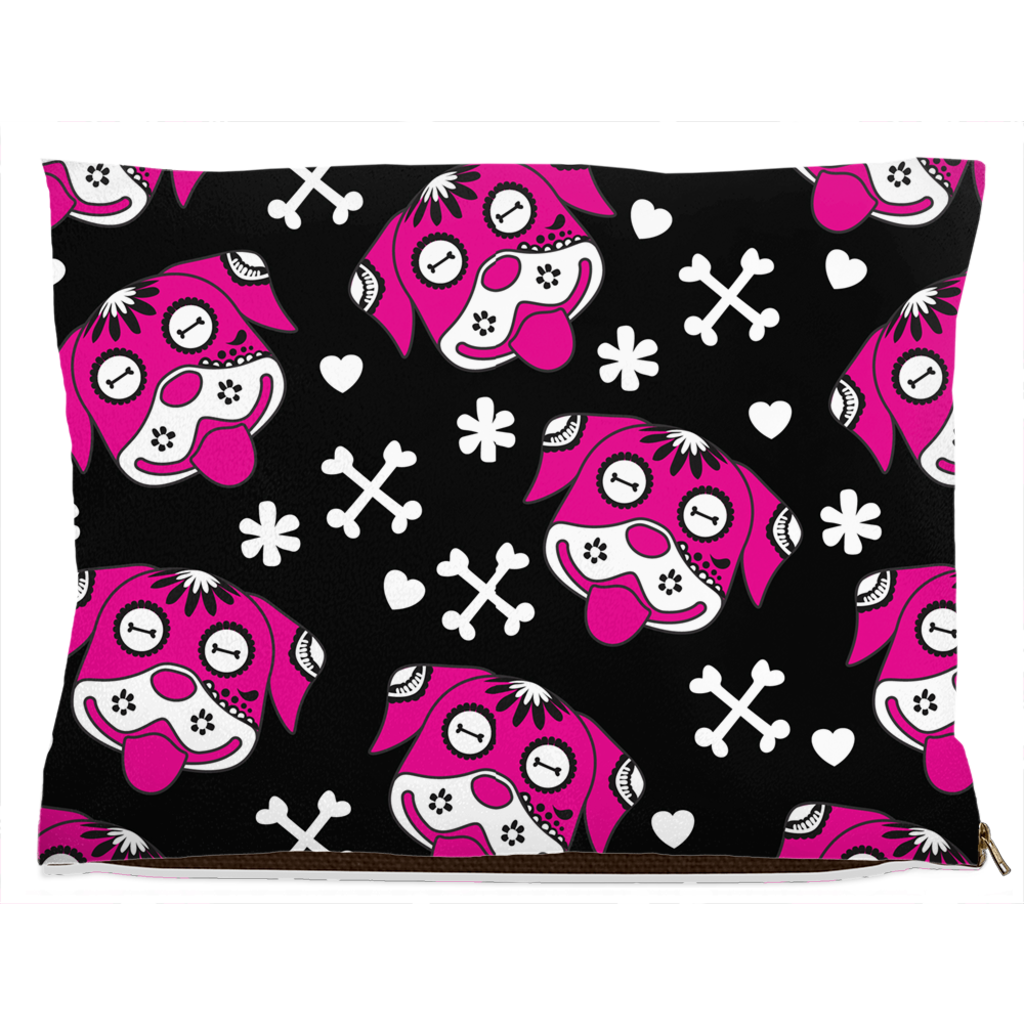 Day of the Dog Pink Dog Bed-3