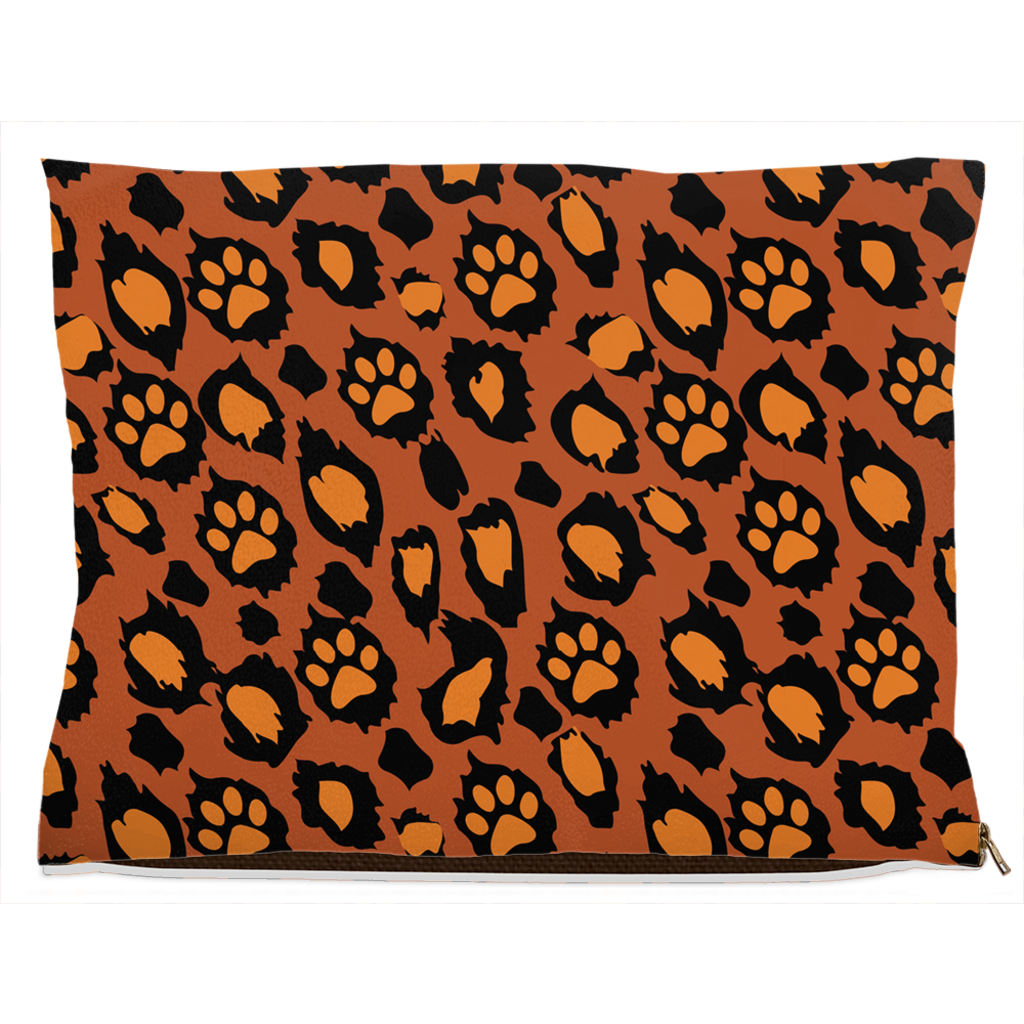 Leopawd Skin Dog Bed-3