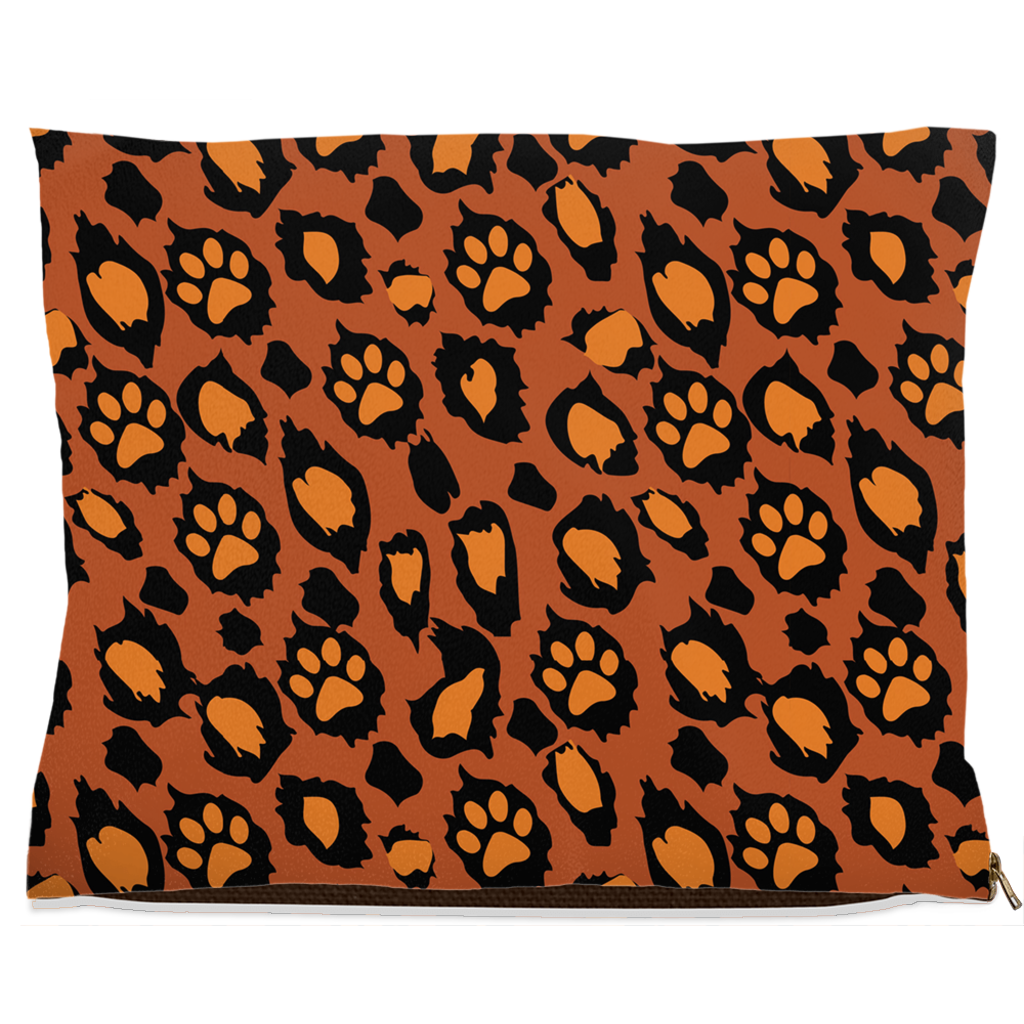 Leopawd Skin Dog Bed-5