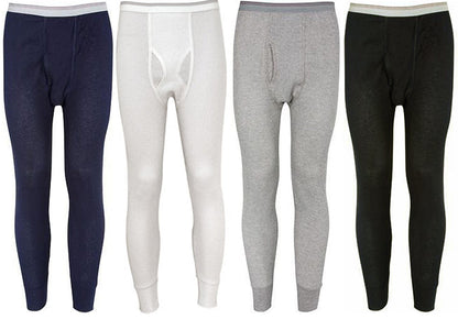 Indera Mens Big & Tall Long Sleeve Traditional Waffle Thermal Long John Pant, 19241-0