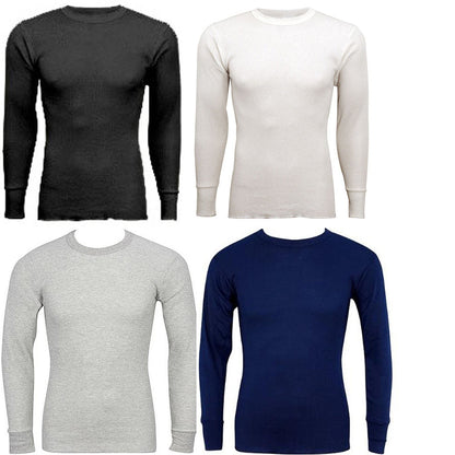 Indera Mens Big & Tall Long Sleeve Traditional Waffle Thermal Long John Top, 19244-0
