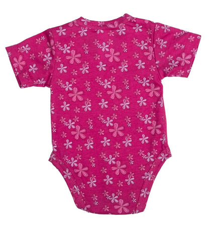 Feliratos rövid ujjú baba body-2