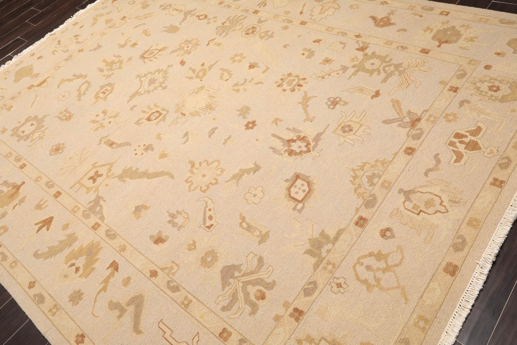 7'9" x 9'9" Hand Knotted 100% Wool Traditional Oriental Area Rug Moss-2