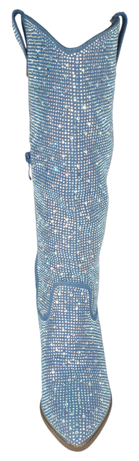 IMOGEN-38 Blue Denim TOP MODA-3