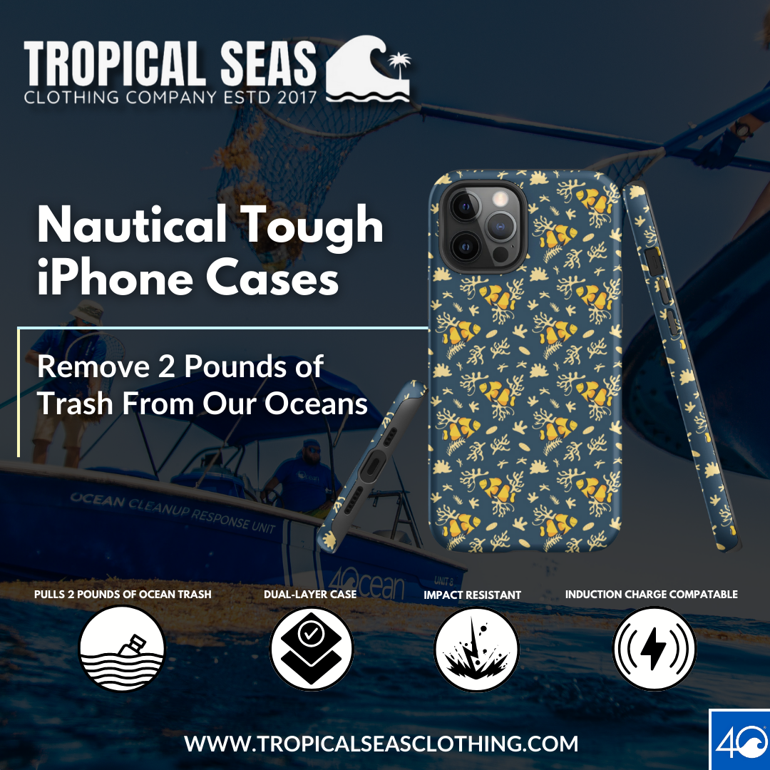 Deep Blue Clownfish Reef Tough Case for iPhone®-0