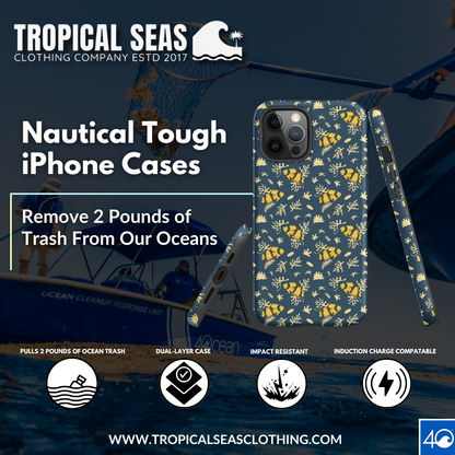 Deep Blue Clownfish Reef Tough Case for iPhone®-0