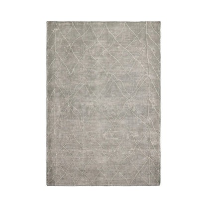 Hand Woven Rustic/Primitive Moroccan Wool Oriental Area Rug by LoomBloom 5x8-1