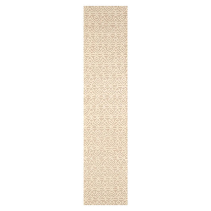 LoomBloom Multi Size Ivory Hand Tufted Modern Geometric  New Zealand Wool  Oriental Area Rug-2