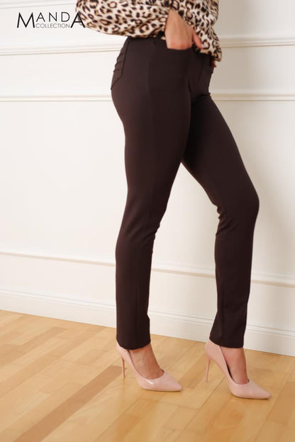 Csokibarna nadrág-2