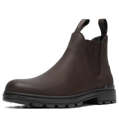 Cestfini Casual Men’s Chelsea Boots Slip On Lightweight Mens Ankle Boots Soft Toe Non-Slip Boots for Men Comfortable