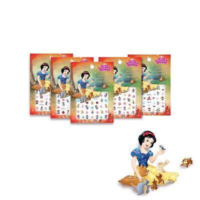 Kids Nail Stickers Frozen Minnie Pony Peppa Princess Nail Art Girls Kids Barbie-14