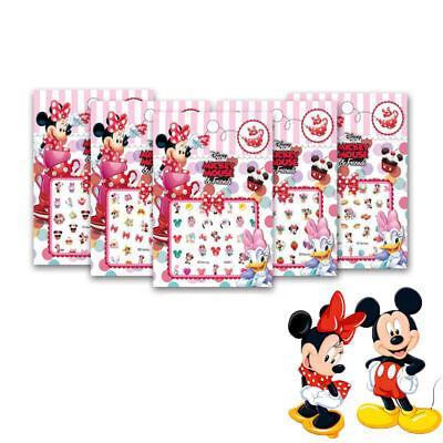 Kids Nail Stickers Frozen Minnie Pony Peppa Princess Nail Art Girls Kids Barbie-17