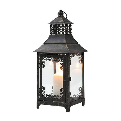 14.5'' High  Vintage Style Candle Lantern-2