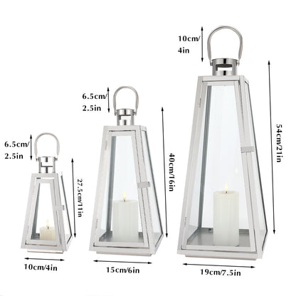 21'' & 16'' &11''High Decorative Lantern Candle Holder-2