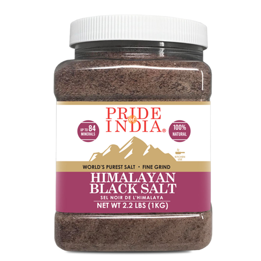 Himalayan Black Rock Salt (Kala Namak) - Fine Grind-1