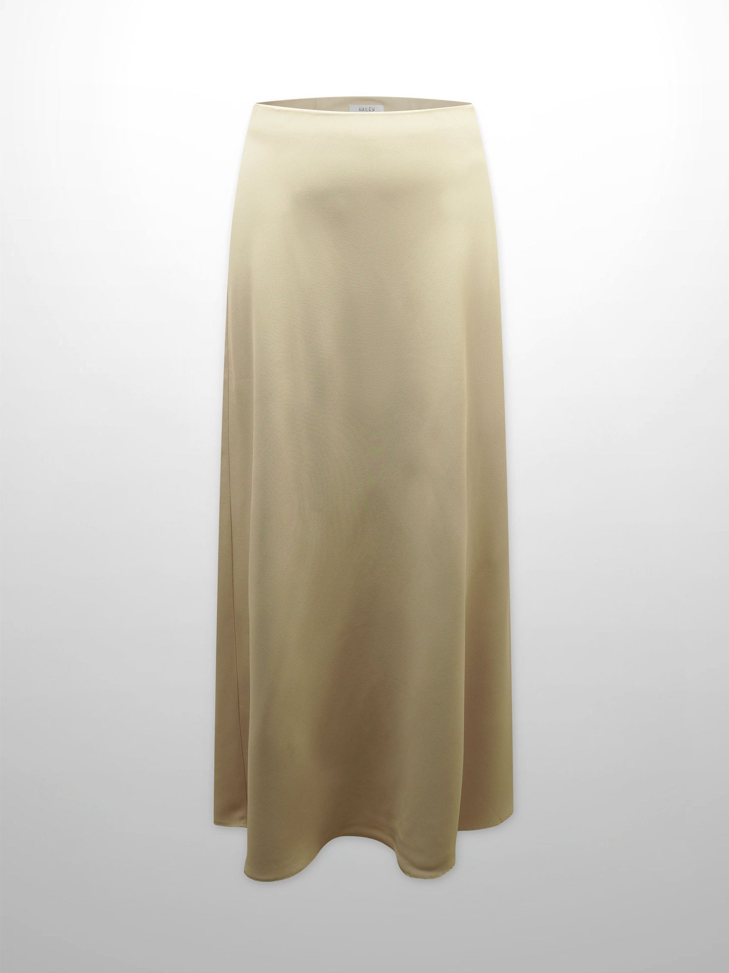 Crepe Slip Skirt-Tan-0
