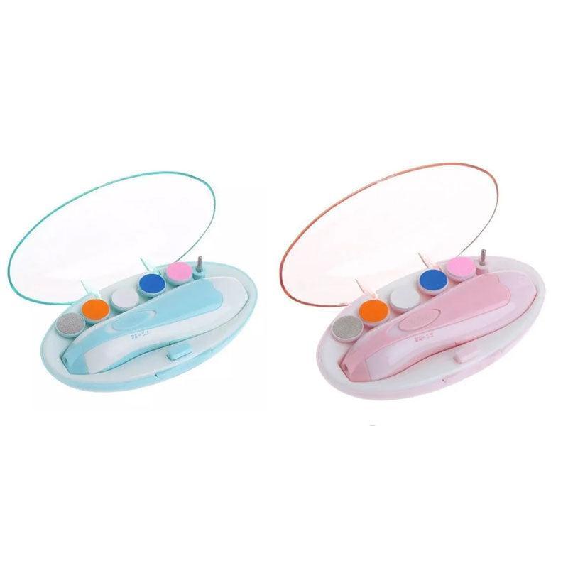 Electric Nail Trimmer Grinder Clipper Set with Gentle Head for Delicate Nails Care-1